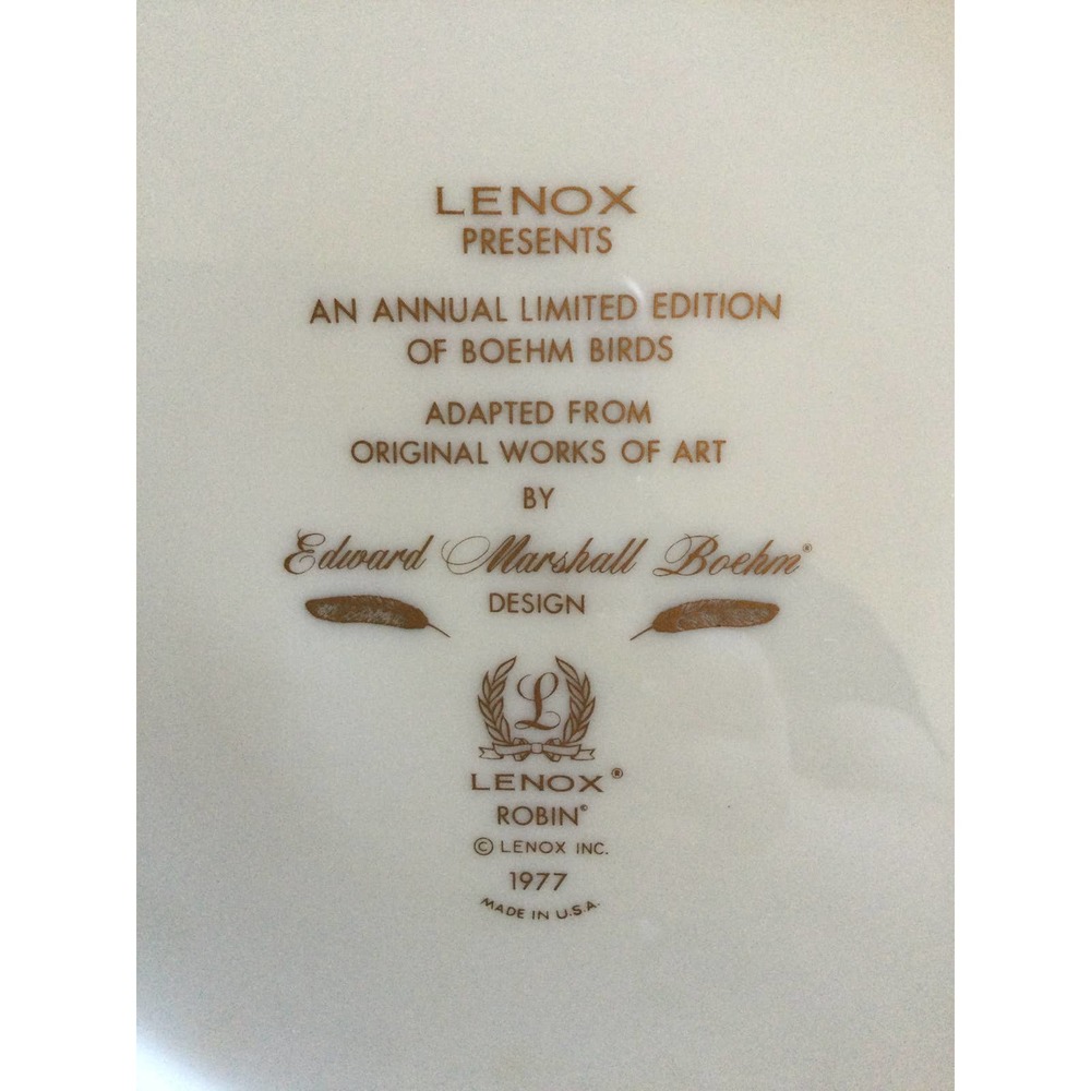 Lenox Robin‎ - Picture 3 of 4